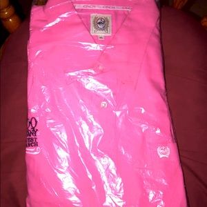 A NEW mens Cinch shirt XL Colorado guest ranch